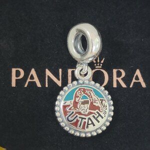 Pandora Utah Exclusive Dangle Charm Bracelet Pendant S925 Silver with box